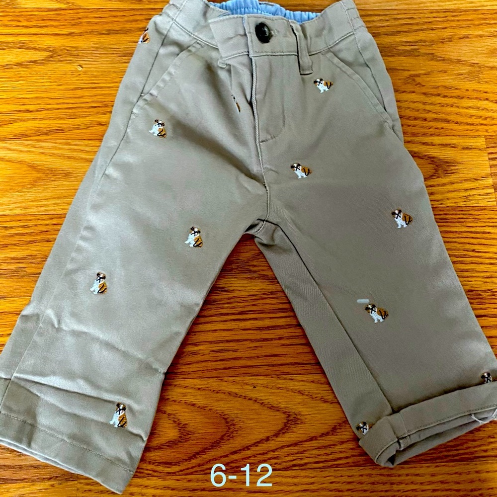 Janie and jack bulldog pants